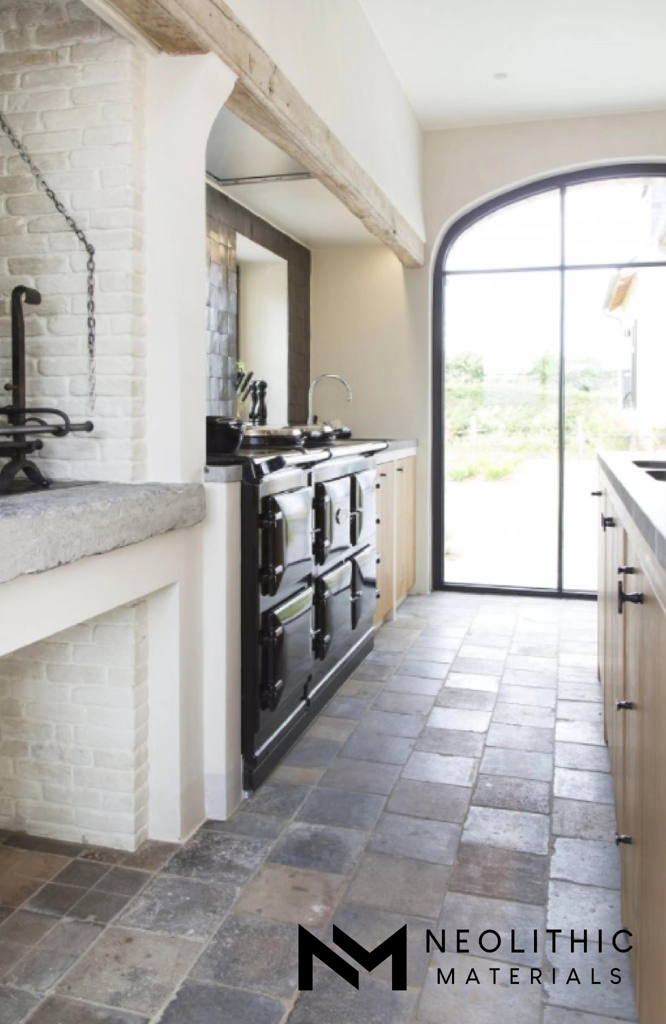 Antique Belgian Grey Terracotta - Image 2